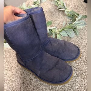 UGG Classic Short Navy Blue Boots